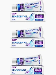 Ingrijire personala & Cosmetice - Set 3X Pasta de dinti pentru sensibilitate dentara Sensodyne Clinical Repair Active White, 75ml