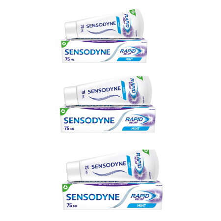Ingrijire personala & Cosmetice - Set 3X Pasta de dinti Sensodyne Rapid Relief. 75 ml