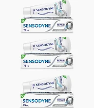 Pasta de dinti - Set 3X Pasta de dinti Sensodyne Repair and Protect Whitening, 75 ml