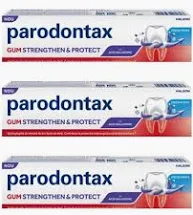 Ingrijire personala & Cosmetice - Set 3X Pasta dinti cu acid hialuronic Parodontax Gum Stregthen & Protect Fresh Mint, 75 ml