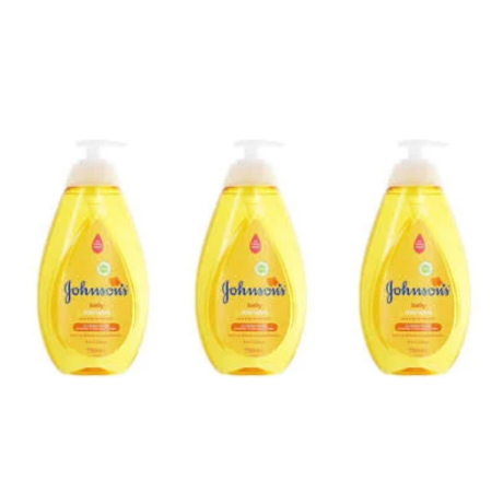 Sampon si balsam copii - SET 3X Sampon Johnson's Baby Original, 750 ml