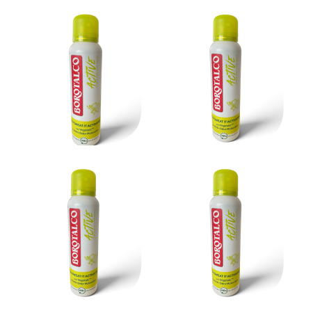 Ingrijire personala & Cosmetice - SET 4X Borotalco Active Citrus & Lime 150 ml