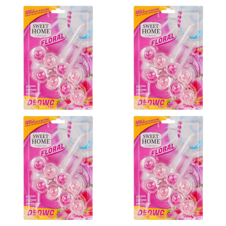 Casa - SET 4X Odorizant wc Sweet Home 2x50g Floral