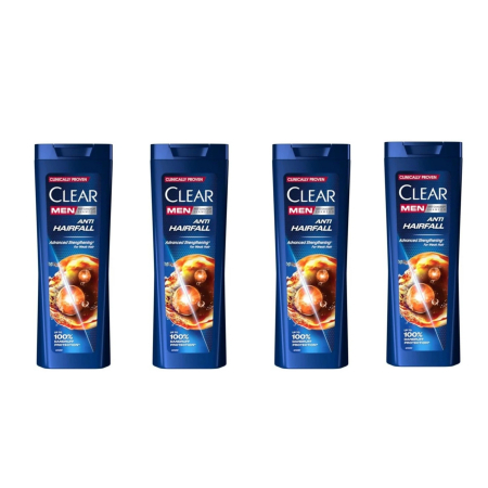 Ingrijire personala & Cosmetice - SET 4X Sampon Clear Men Anti caderea parului,  360 ml