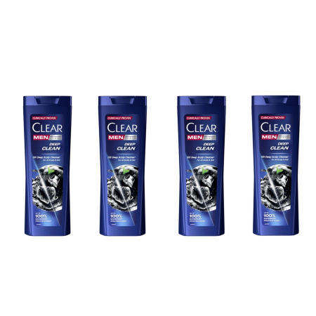 Ingrijire personala & Cosmetice - SET 4X Sampon Clear Men Deep Clean, 360 ml