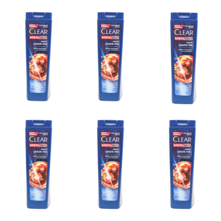 Ingrijire par - SET 6X CLEAR SAMPON 225 ML MEN ANTI CADEREA PARULUI