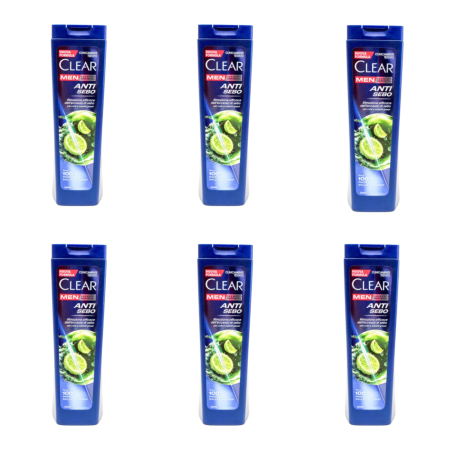 Ingrijire par - SET 6X CLEAR SAMPON 225 ML MEN ANTI SEBO