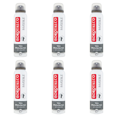 Ingrijire personala & Cosmetice - SET 6X Deodorant Borotalco Invisible 150 ml