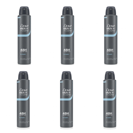 Deodorante si antiperspirante - SET 6X Deodorant Dove Men +Care Classic 200 ml