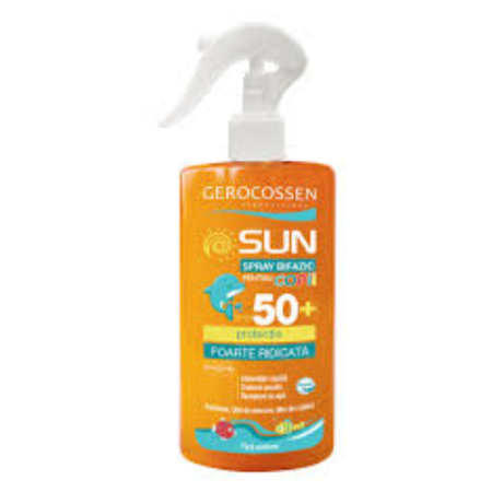 Produse pentru protectie solara - Spray invizibil bifazic pentru copii cu FPS 50+ Sun, 300 ml,