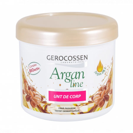 Lotiuni si creme de corp - Unt de corp luxuriant Gerocossen  Argan Line 450 ml