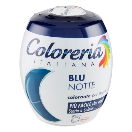 VOPSEA TEXTILE - Vopsea pentru haine Coloreria Blu Notte 350gr