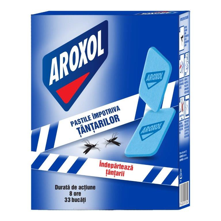 Pastile Aroxol impotriva tantarilor 30 set