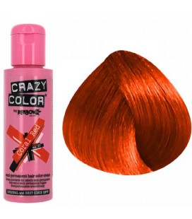 Vopsea Semipermanenta 57 Coral Red Crazy Color 100 ml