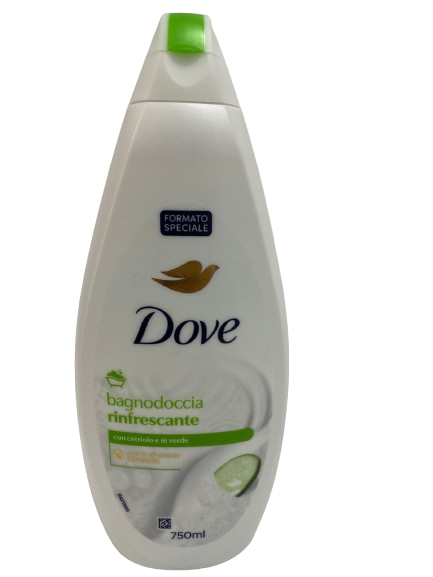 Dove gel dus 750 ml castravete