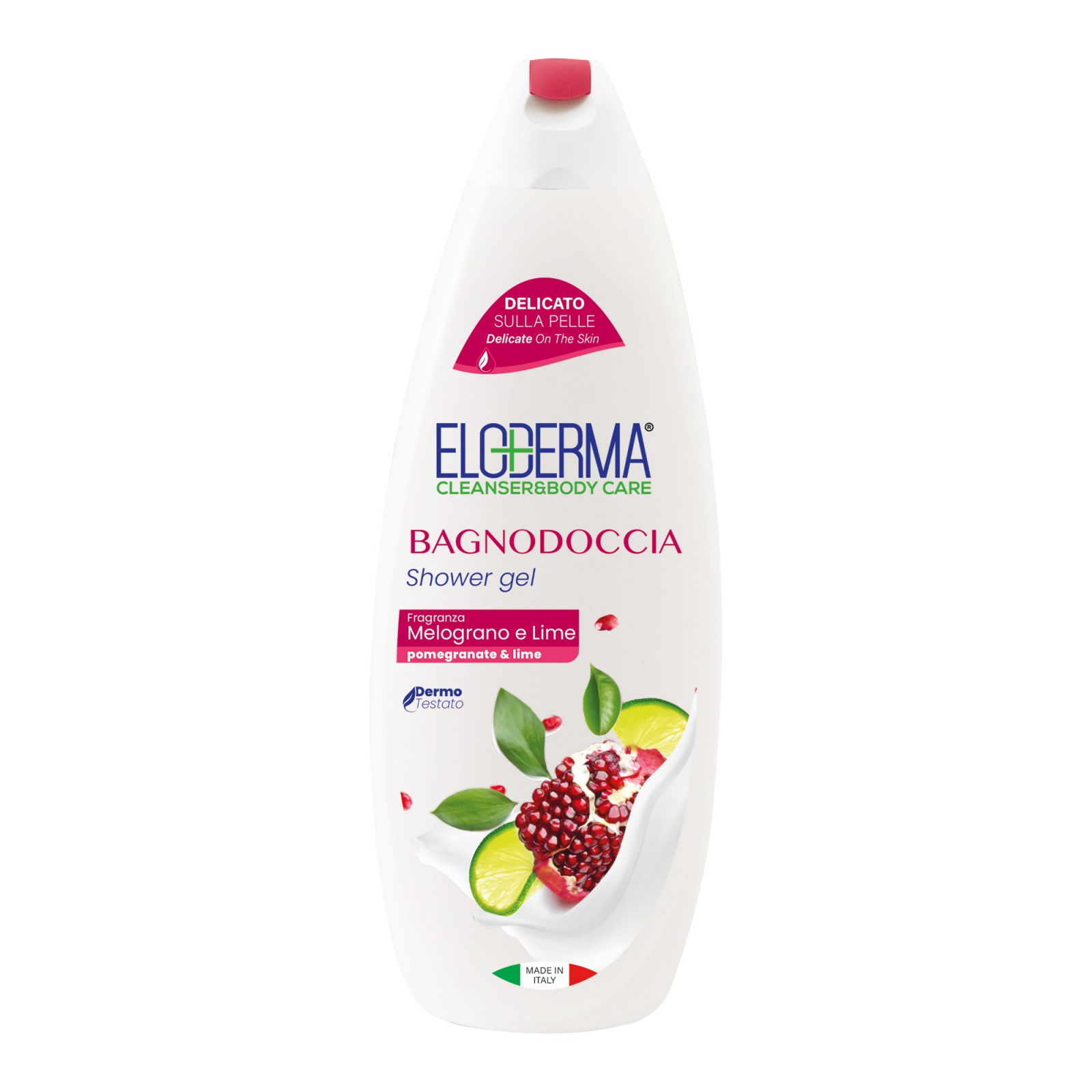 Gel de dus Eloderma , 600 ml Rodie si lime