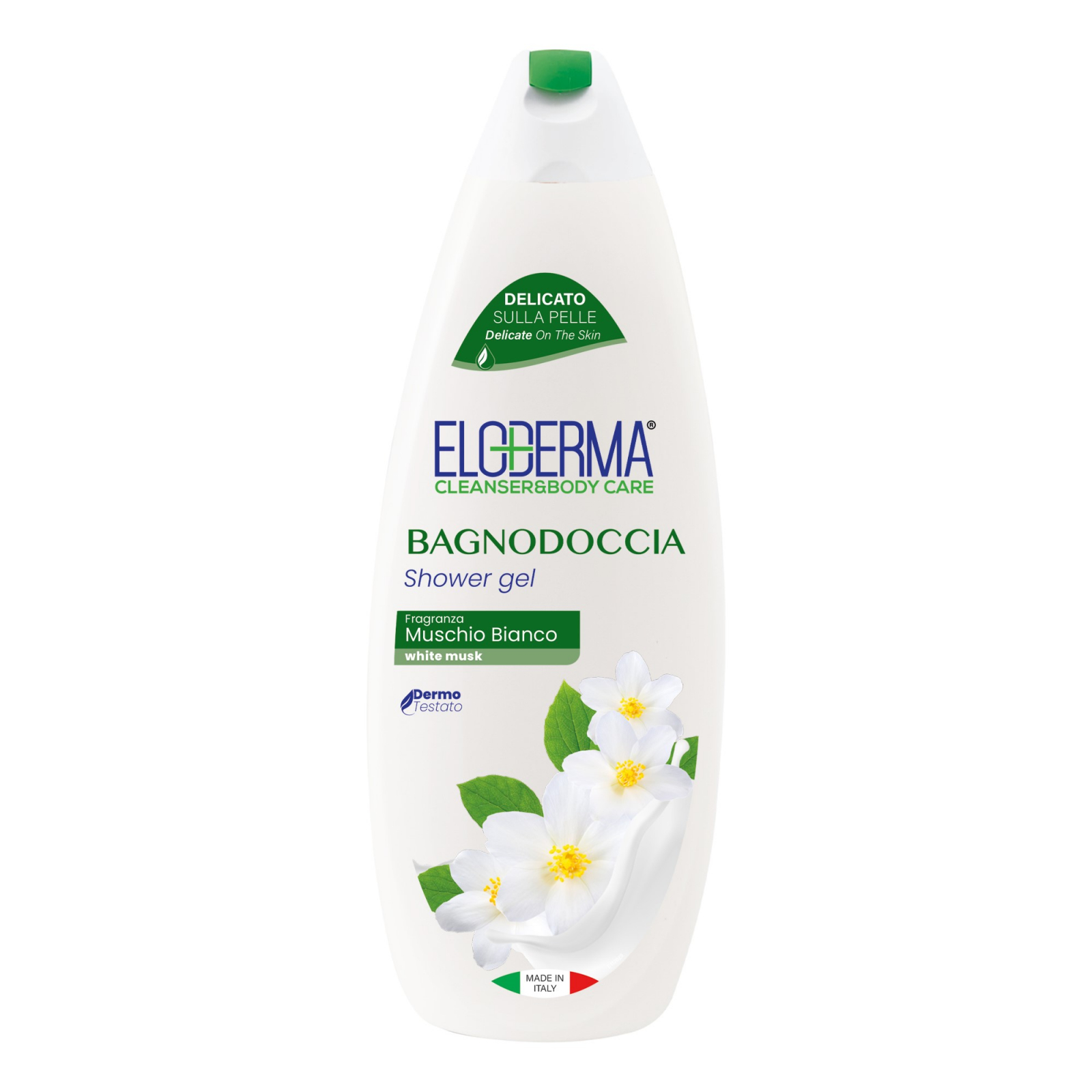 Gel de dus Eloderma , 600 ml Mosc Alb