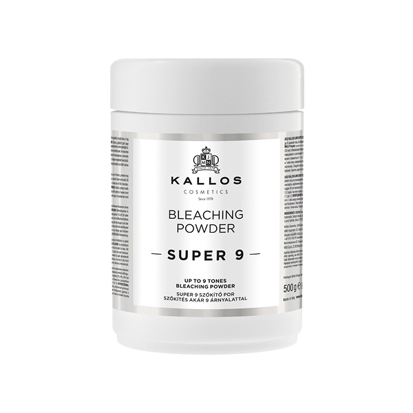 Pudra decoloranta profesionala Kallos Super 9, 500 gr