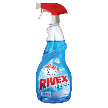 Solutie pentru curatat geamuri Rivex Glass Clear, 750 ml