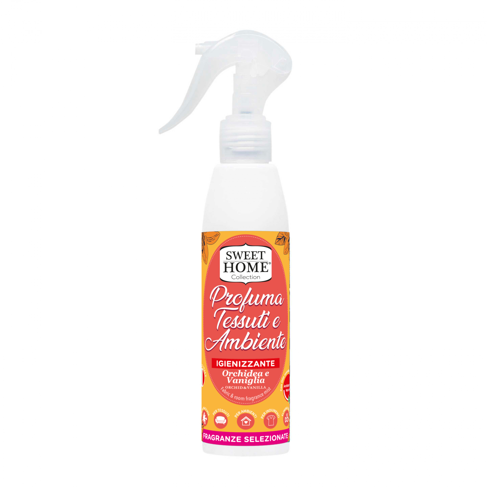 Spray parfumat pentru ambient si tesaturi , 250 ORHIDEE SI VANILIE