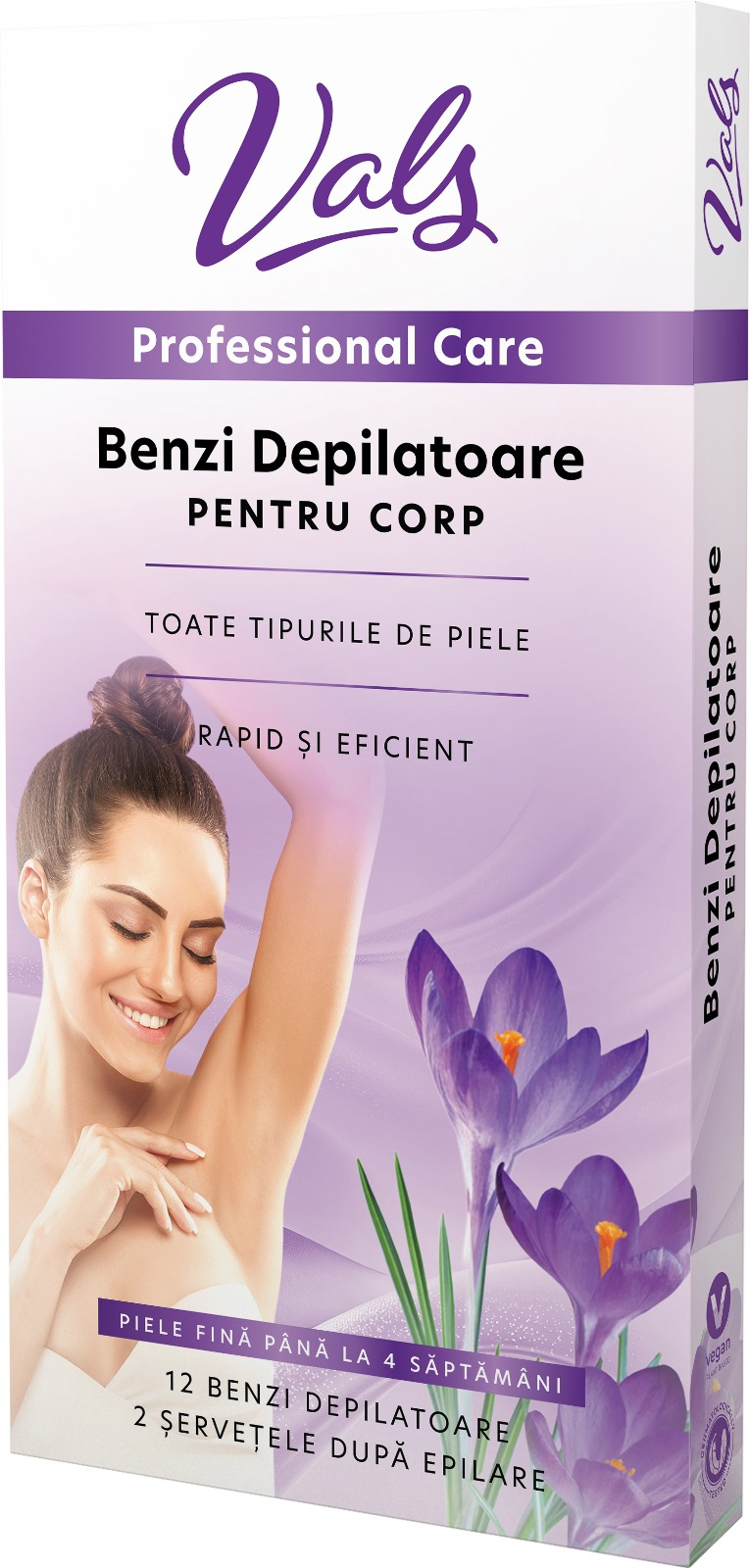 VALS BENZI DEPILATOARE CORP 12BUC BRANDUSE PENTRU TOATE TIPURILE DE PIELE