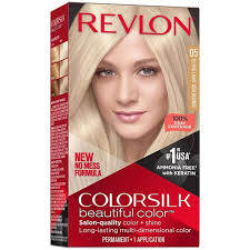 Vopsea de par Revlon Colorsilk fara amoniac 05 ULTRA ASH BLONDE