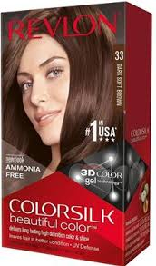 Vopsea de par Revlon Colorsilk fara amoniac 33 DARK SOFT BROWN