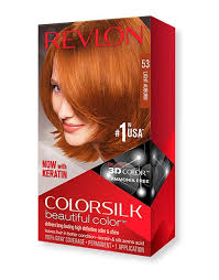 Vopsea de par Revlon Colorsilk fara amoniac 53 LIGHT AUBURN
