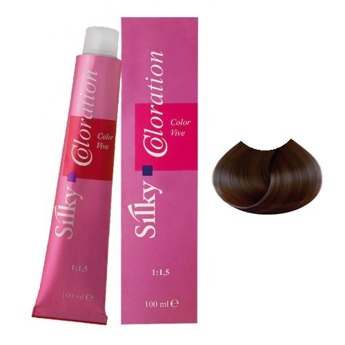 Vopsea de Par Profesionala 3 Silky Saten Inchis 100 ml