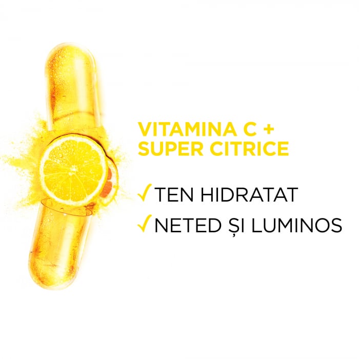 Gel hidratant Garnier Skin Naturals cu Vitamina C, 50 ml [4]
