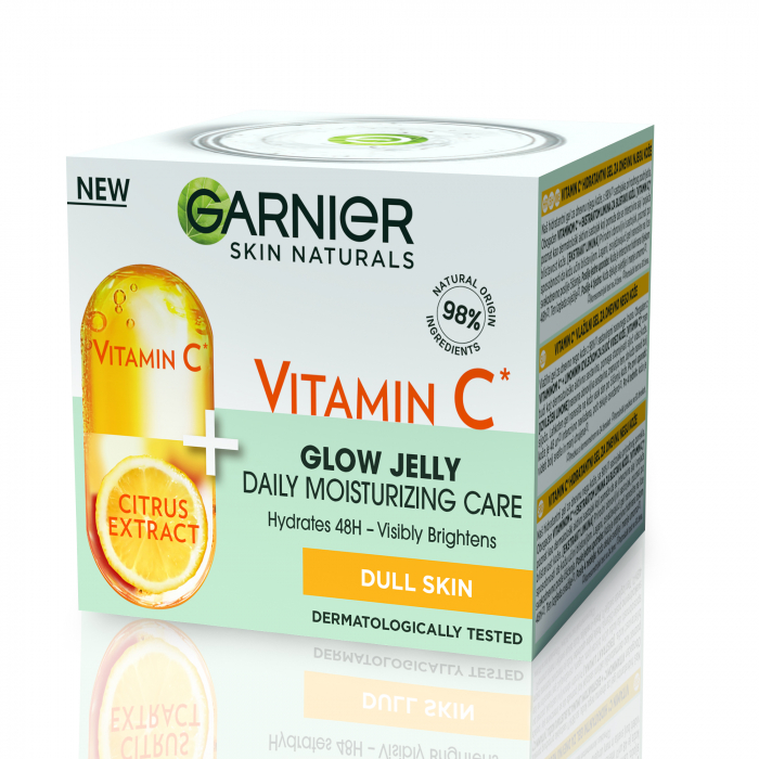 Gel hidratant Garnier Skin Naturals cu Vitamina C, 50 ml [2]