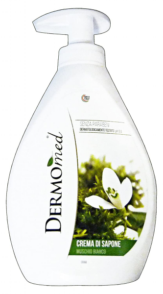 Sapun lichid crema Dermomed Muschio Bianco, 300ml [1]