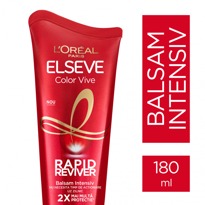 Balsam pentru parul vopsit, Elseve Rapid Reviver Color Vive - 180 ml [2]