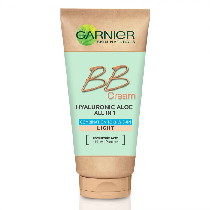 Crema BB multifunctionala de zi pentru ten mixt si gras Garnier Skin Naturals Hyaluronic Aloe nuanta deschisa, 50 ml [1]