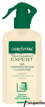Ser Gerovital Tratament Expert termoprotector cu keratina, 150 ml [1]