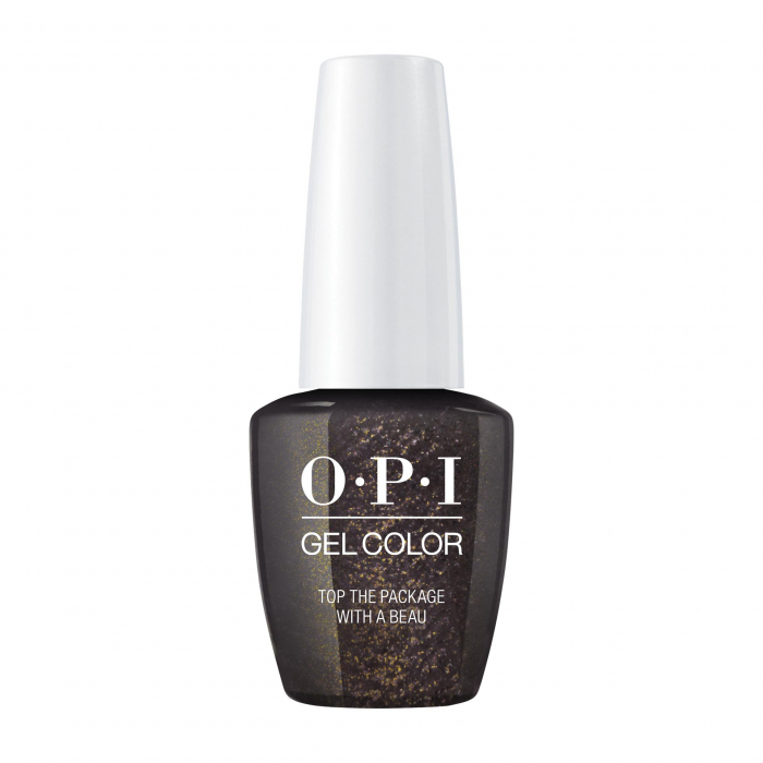 Lac de unghii semipermanent OPI Gel Color Top The Package With A Beau, 15ml [1]