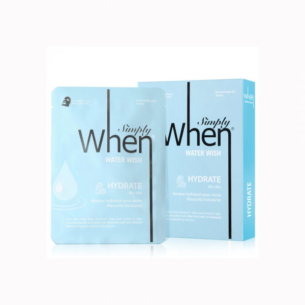 Masca coreeana faciala servetel WHEN, hidratanta, pentru tenul uscat, 23 ml [2]