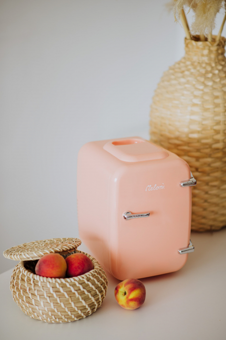 Mini Frigider Cosmetice Meloni, Soft Peach [4]