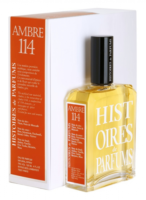 Apa de parfum Histoires de Parfums Ambre 114, Unisex, 120 ml [2]