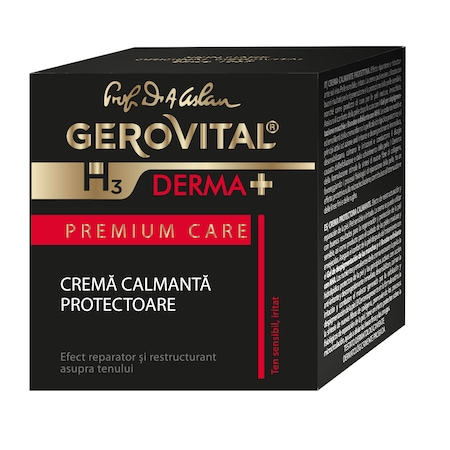 Crema calmanta protectoare H3 Derma+ Premium Care, 50 ml [1]