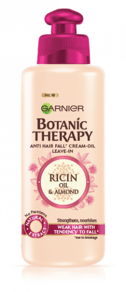 Ulei crema Garnier Botanic Therapy Ulei de Ricin si Migdale, pentru par fragil cu tendinta de cadere 200 ml [1]
