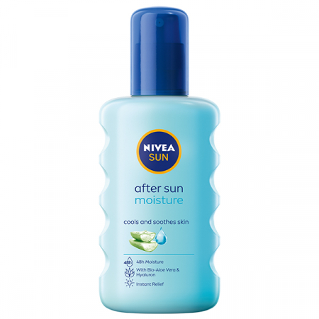 Spray hidratant răcoritor după plajă cu bio aloe vera, Nivea Sun - 200 ml [0]