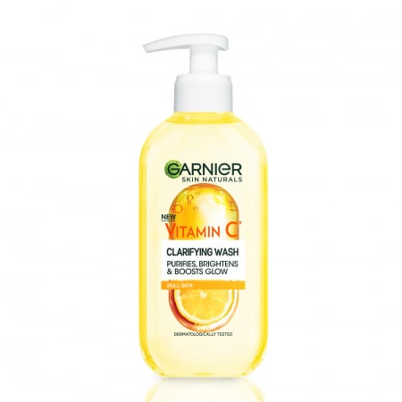 Gel de curatare Garnier Skin Naturals imbogatit cu Vitamina C si extract de lamaie, 200 ml