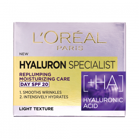 Crema de zi antirid hidratanta L'Oreal Paris Hyaluron Specialist, pentru volumul tenului [1]