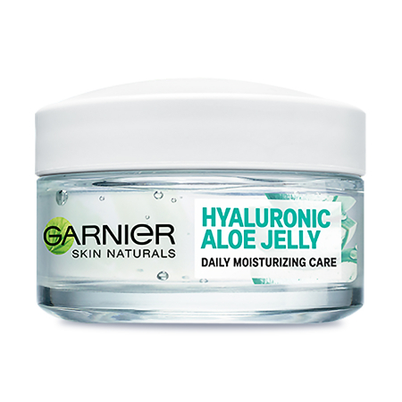 Gel hidratant Garnier, cu acid hialuronic si cu extract de Aloe Vera organica - 50ml
