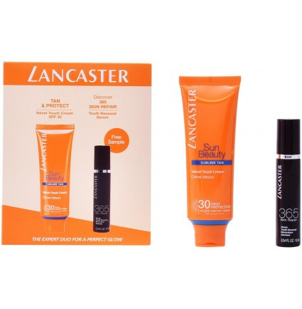 Set Lancaster, Unisex, Crema de fata Sun Beauty Spf 30, 50 ml + 365 Skin Repair, 10 ml [0]