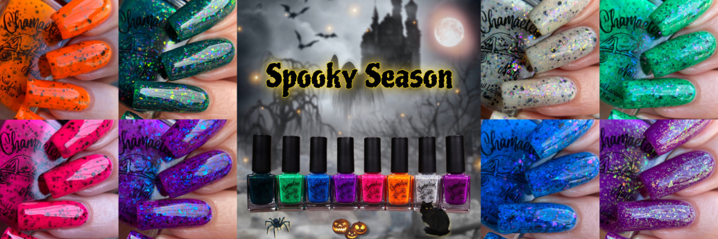 Chamaeleon Nails Spooky Season