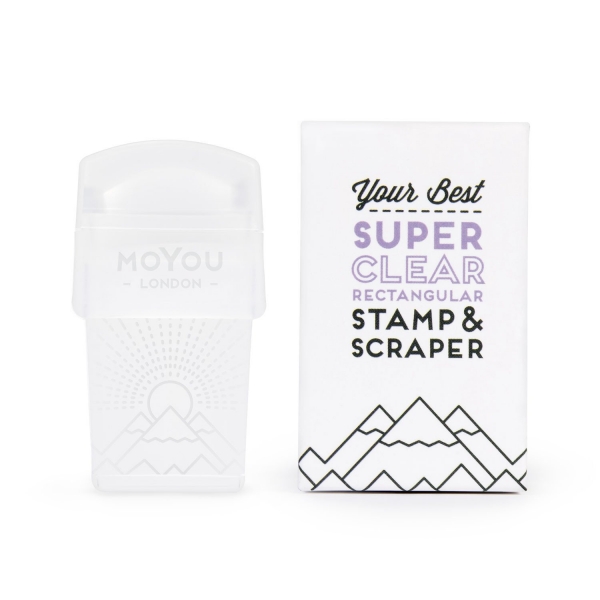 MoYou 3 in 1 Super Clear Rectangular Stamper & Scraper [1]
