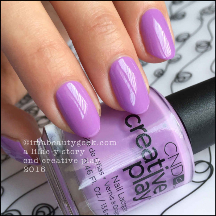 Pachet oja semipermanenta CND Creative Play Duo A Lilac-y Story [2]