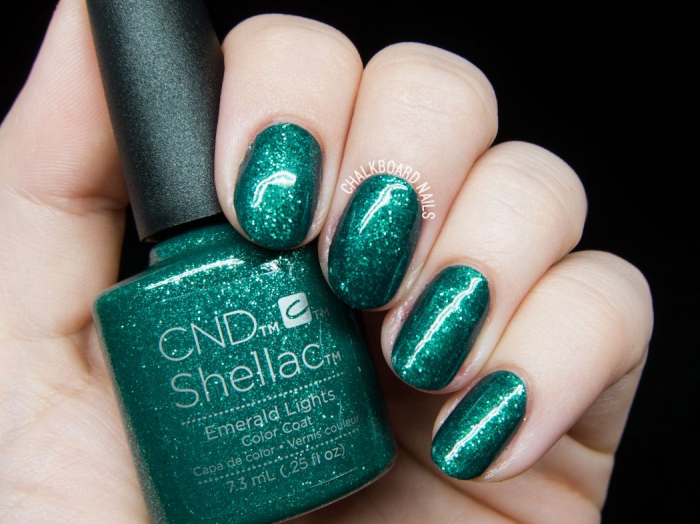 CND Shellac Emerald Lights [2]